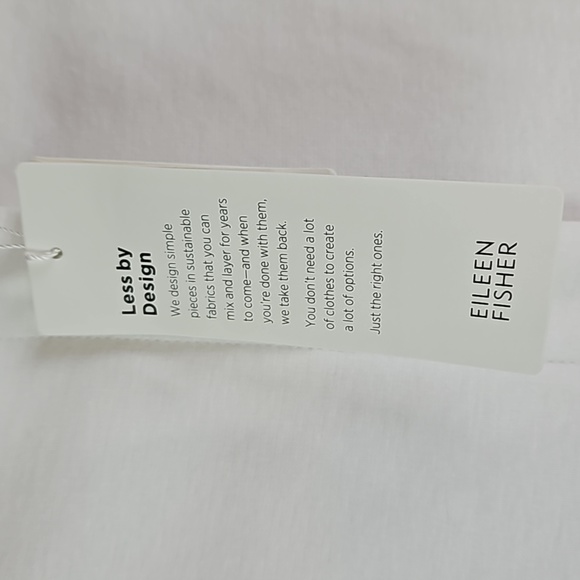 Eileen Fisher | NWT Women's White Cotton Blend Ponte High Waist Ankle Pants  XL - Picture 10 of 10